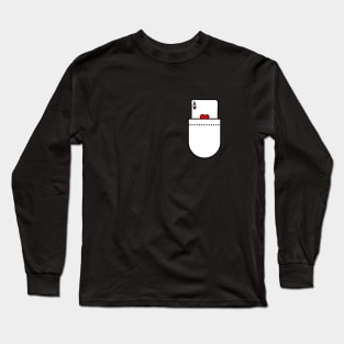 Ace of Hearts Long Sleeve T-Shirt